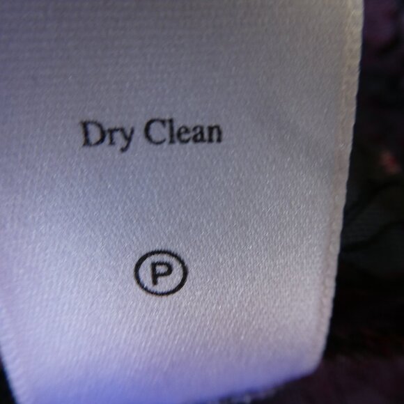 Vintage 90s Y2K Coldwater Creek Sheer VeLVeT BuRNouT Blouse Ruffles Whimsygoth - Picture 14 of 14